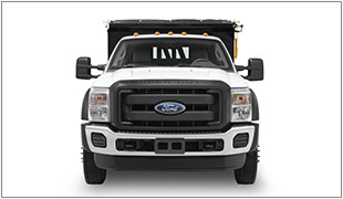 Ford Dump Body Exterior Front Profile